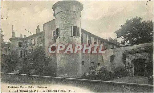 Cartes postales Bayonne (B P) le Chateau Vieux