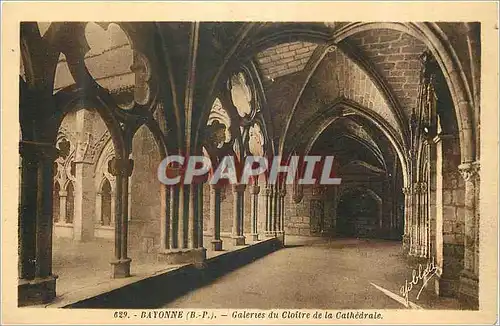 Cartes postales Bayonne (B P) Galeries du Cloitre de la Cathedrale