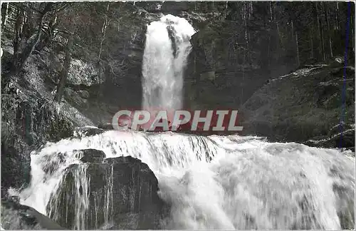 Moderne Karte Glessbachfalle am Brienzersee