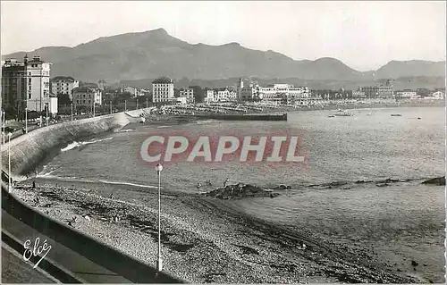 Cartes postales moderne Saint Jean de Luz Basses Pyr vue Generale de la Plage au Fond la Rhone