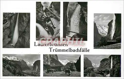 Cartes postales Lauterbrunnen Trummelbachfalle