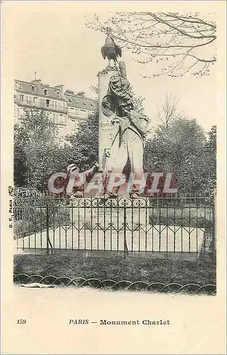 Ansichtskarte AK Paris Monument Charlet Militaria