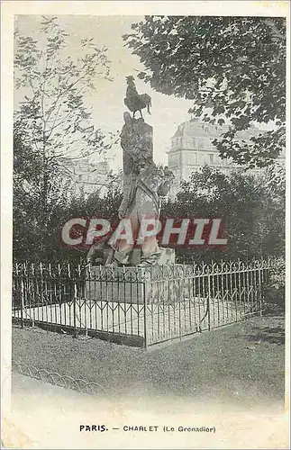 Cartes postales Paris Charlet (Le Grenadier) Militaria Coq