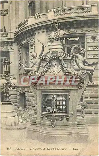 Cartes postales Paris Monument de Charles Garnier