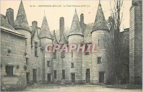 Ansichtskarte AK Montreuil Bellay Le Petit Chateau (XIVe S)