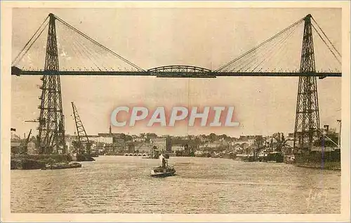 Ansichtskarte AK Nantes (Loire Inferieure) Le Pont Transbordeur