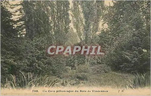 Cartes postales Un Coin Pittoresque du Bois de Vincennes
