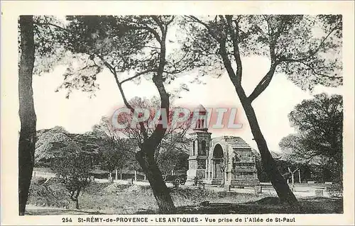 Cartes postales St Remy de Provence Les Antiques Vue prise de l'Allee de St Paul