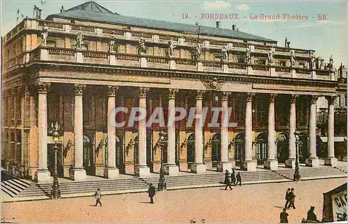 Cartes postales Bordeaux Le Grand Theatre