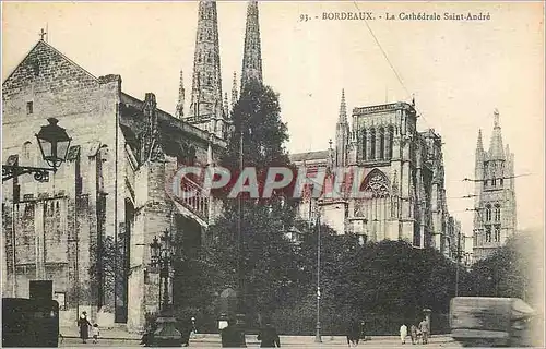 Cartes postales Bordeaux La Cathedrale Saint Andre