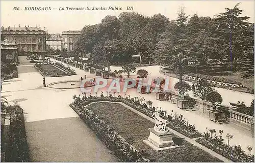 Cartes postales Bordeaux La Terrasse du Jardin Public
