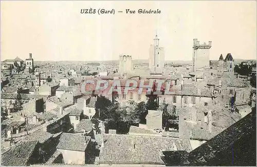 Cartes postales Uzes (Gard) Vue Generale