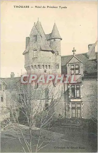 Cartes postales Thouars Hotel de President Tyndo