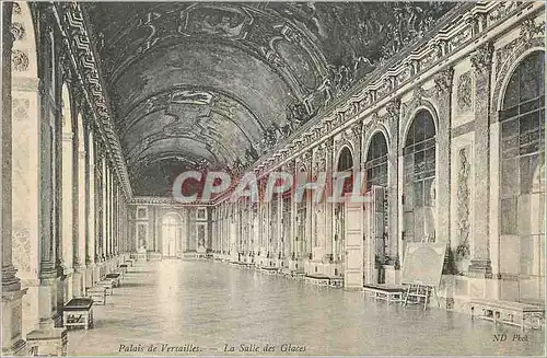 Cartes postales Palais de Versailles La Salle des Glaces