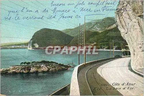 Cartes postales Eze Cote d'Azur La Baie d'Eze