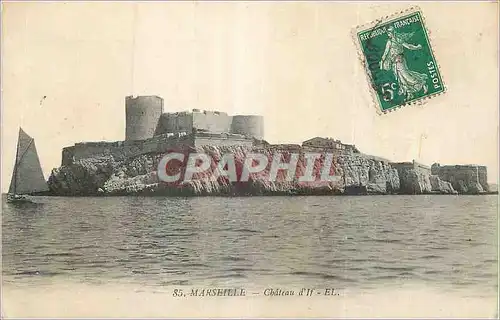 Cartes postales Marseille Chateau d'If