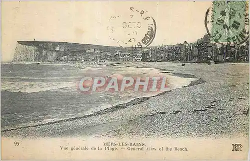 Ansichtskarte AK Mers les Bains Vue Generale de la Plage