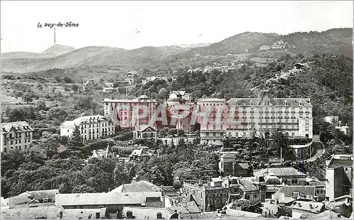 Moderne Karte Chatelguyon Vue Generale vers le Puy de Dome