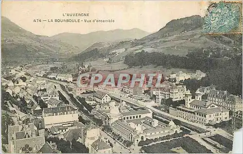 Cartes postales La Bourboule L'Auvergne Vue d'Ensemble