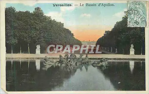 Ansichtskarte AK Versailles Le Bassin d'Apollon