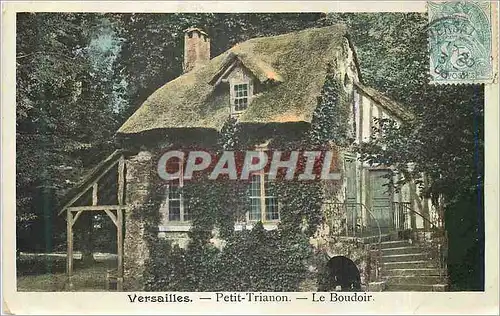 Cartes postales Versailles Petit Trianon Le Boudoir