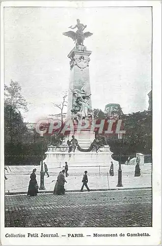 Cartes postales Paris Monument de Gambetta