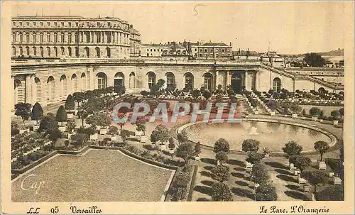 Cartes postales Versailles Le Parc d'Orangerie