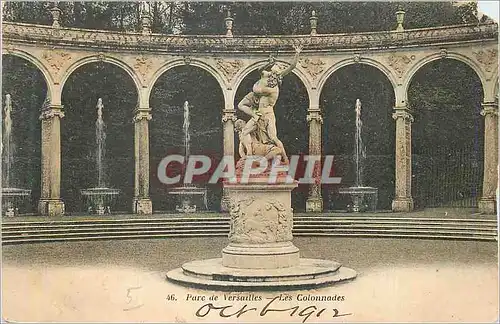 Cartes postales Parc de Versailles Les Colonnades