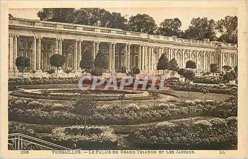 Ansichtskarte AK Versailles Le Palais du Grand Trianon et les Jardins
