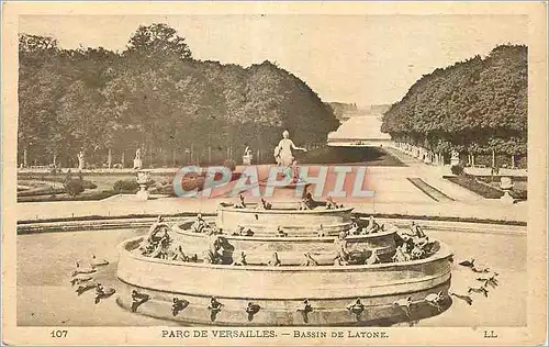 Ansichtskarte AK Parc de Versailles Bassin de Latone