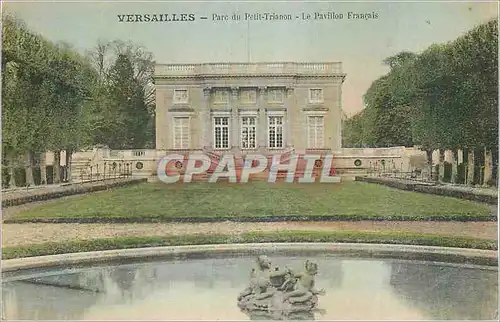 Ansichtskarte AK Versailles Parc du Petit Trianon Le Pavillon Francais