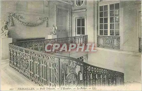Cartes postales Versailles Petit Trianon L'Escalier Le Palier