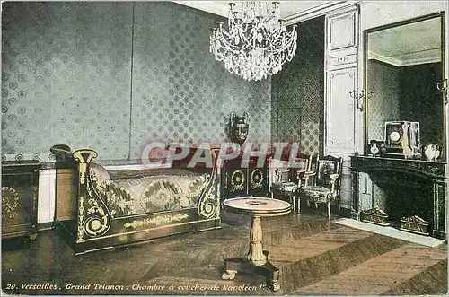 Ansichtskarte AK Versailles Grand Trianon Chambre a Coucher de Napoleon Ier