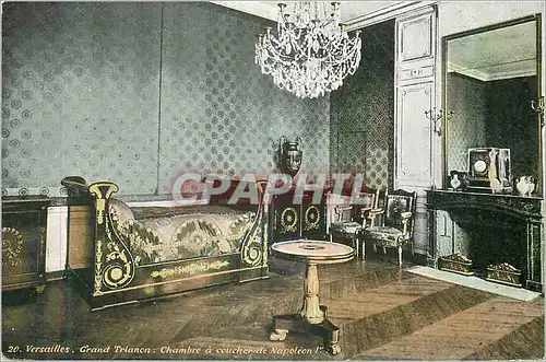 Cartes postales Versailles Grand Trianon Chambre a Coucher de Napoleon Ier