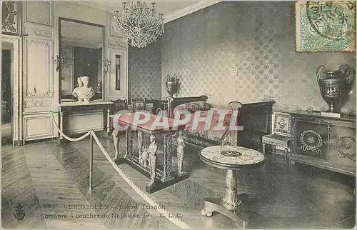 Cartes postales Versailles Grand Trianon Chambre a Coucher de Napoleon Ier