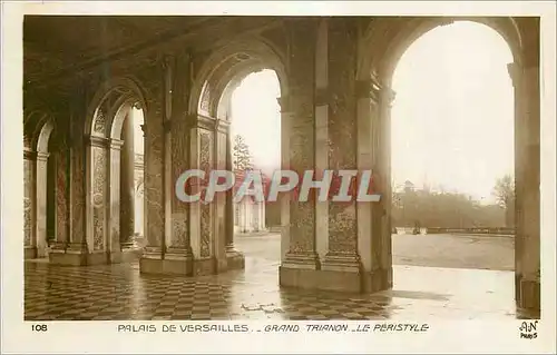 Cartes postales Palais de Versailles Grand Trianon Le Peristyle
