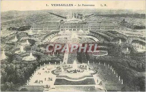 Cartes postales Versailles Le Panorama