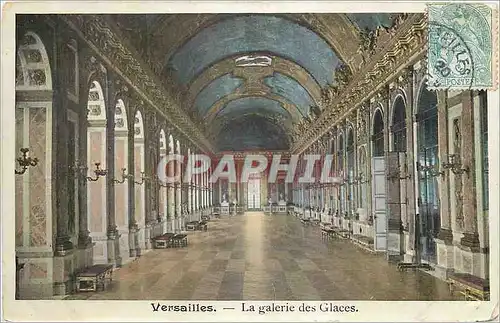 Cartes postales Versailles La Galerie des Glaces