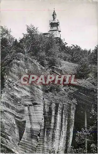 Cartes postales moderne Miribel Les Echelles (Isere) Le Rocher et Notre Dame du Chateau