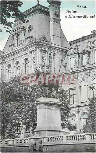 Ansichtskarte AK Paris Statue d'Etienne Marcel