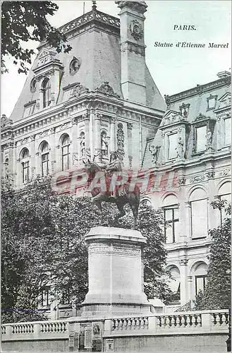 Ansichtskarte AK Paris Statue d'Etienne Marcel