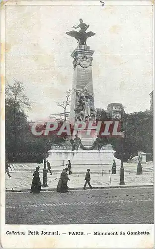 Cartes postales Paris Monument de Gambetta