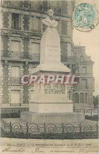 Cartes postales Paris Monument de Flahat