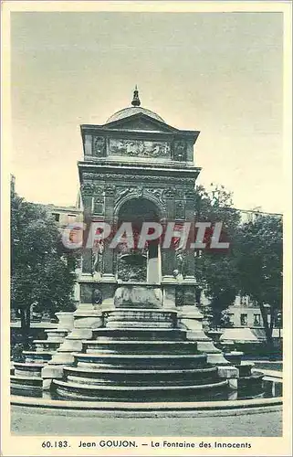 Ansichtskarte AK Jean Goujon La Fontaine des Innocents