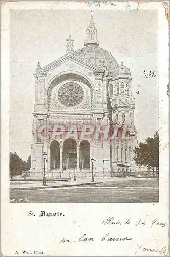 Cartes postales Paris St Augustin