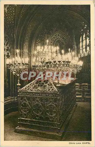 Ansichtskarte AK Paris en Flanant Eglise Saint Etienne du Mont Sarcophage de Sainte Genevieve