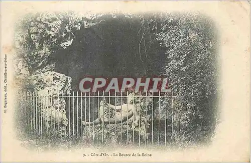 Cartes postales Cote d'Or La Source de la Seine