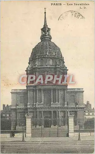 Cartes postales Paris Les Invalides