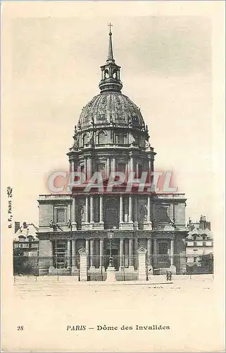 Ansichtskarte AK Paris Dome des Invalides