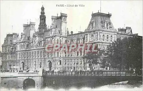 Cartes postales Paris Hotel de Ville